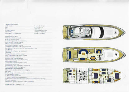 Viking Princess 75 Motor Yacht Brochure