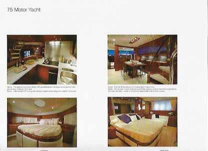 Viking Princess 75 Motor Yacht Brochure
