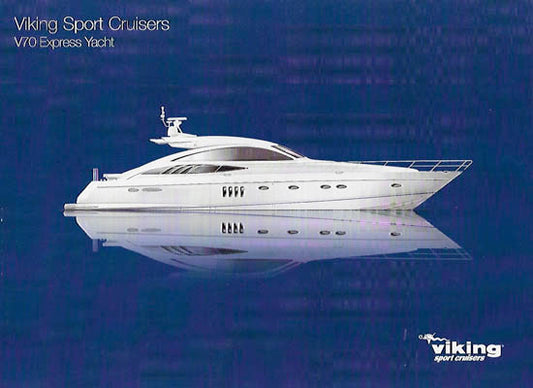 Viking Princess V70 Express Yacht Brochure