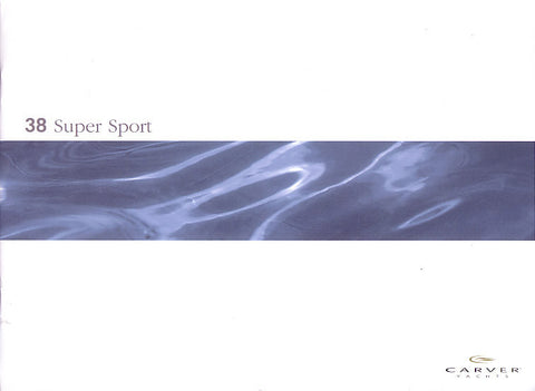 Carver 38 Super Sport Brochure