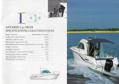 Beneteau Antares 6.20/6.50 OB & HB Brochure