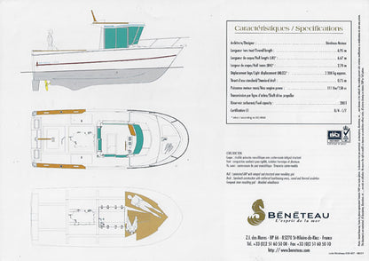 Beneteau Antares 700 Peche Brochure