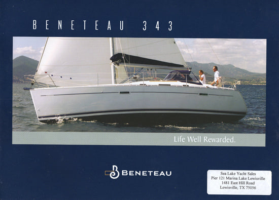Beneteau 343 Brochure