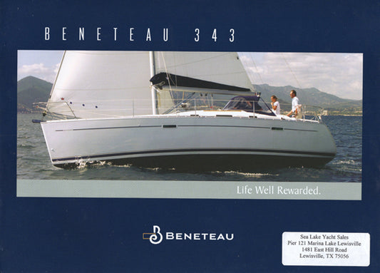 Beneteau 343 Brochure