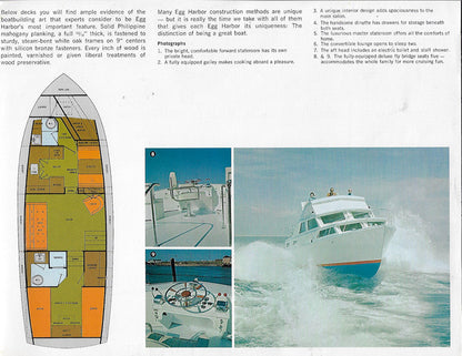 Egg Harbor 37 Double Cabin Brochure