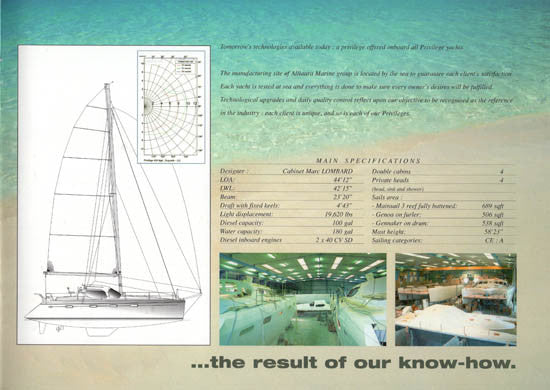 Privilege 435 Brochure