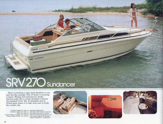Sea Ray 1983 Brochure