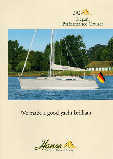 Hanse 342 Brochure