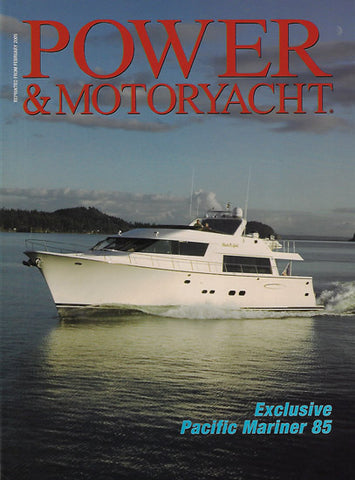 Pacific Mariner 85 Power & Motoryacht Magazine Reprint Brochure