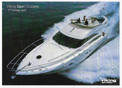 Princess Viking 57 Flybridge Yacht Brochure
