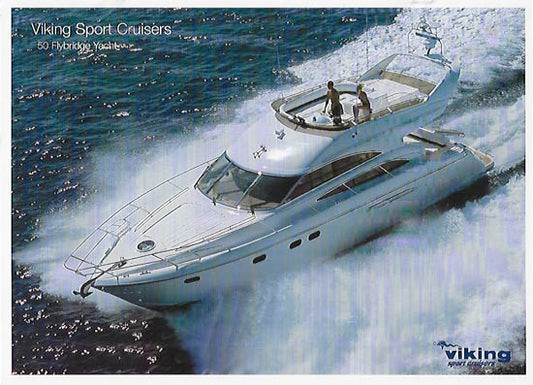Viking Princess 50 Flybridge Yacht Brochure