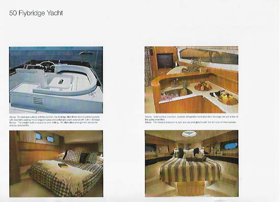 Viking Princess 50 Flybridge Yacht Brochure