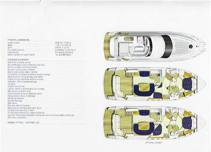 Viking Princess 50 Flybridge Yacht Brochure