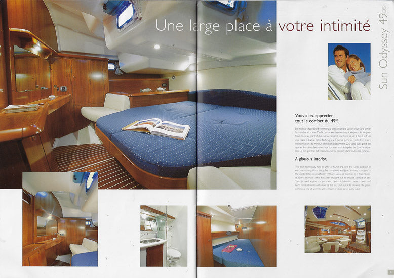 Jeanneau Sun Odyssey 49 Deck Salon Brochure
