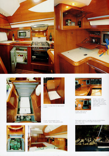 Jeanneau Sun Odyssey 54 Deck Salon Brochure