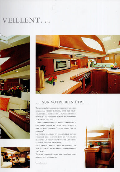 Jeanneau Sun Odyssey 54 Deck Salon Brochure