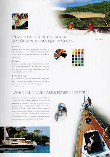 Jeanneau Sun Odyssey 54 Deck Salon Brochure