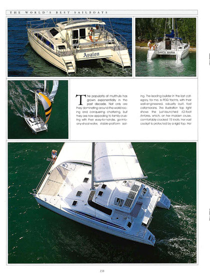 PDQ Yachts The World’s Best Sailboats Volume II Book Reprint Brochure