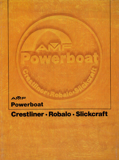 AMF 1980 Crestliner / Robalo / Slickcraft Brochure