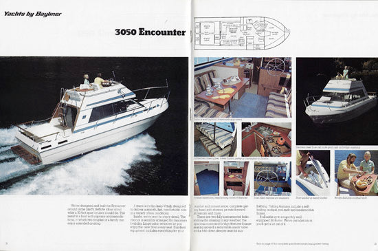 Bayliner 1980s Yachts Brochure