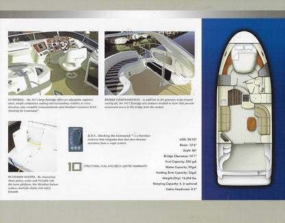 Meridian 341 Sedan Brochure