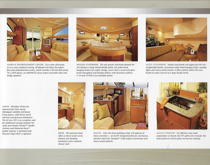 Meridian 341 Sedan Brochure