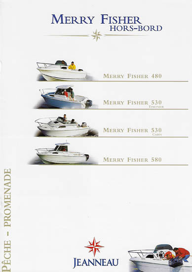 Jeanneau 2004 Merry Fisher Brochure