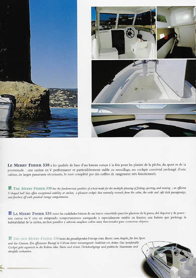 Jeanneau 2004 Merry Fisher Brochure