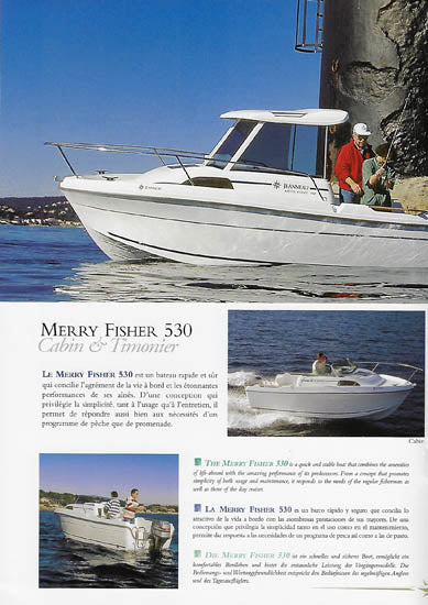 Jeanneau 2004 Merry Fisher Brochure