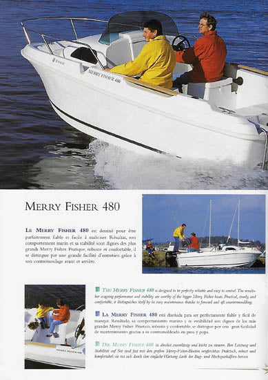 Jeanneau 2004 Merry Fisher Brochure