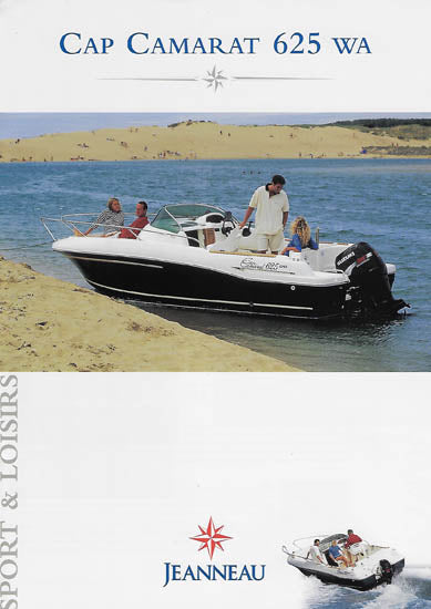 Jeanneau Cap Camarat 625 Walk Around Brochure