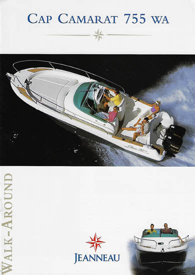 Jeanneau Cap Camarat 755 Walk Around Brochure
