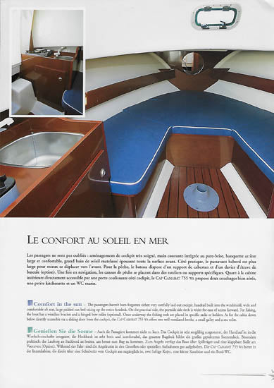 Jeanneau Cap Camarat 755 Walk Around Brochure