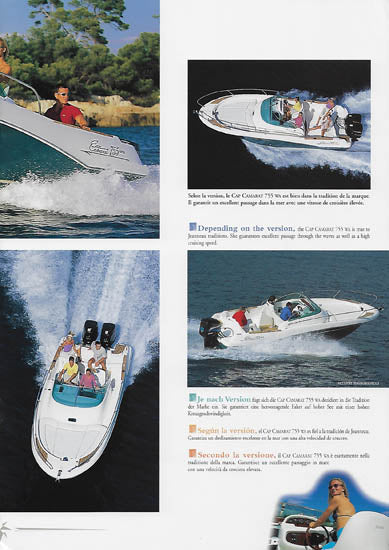 Jeanneau Cap Camarat 755 Walk Around Brochure