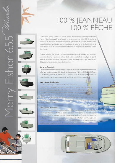 Jeanneau Merry Fisher 655 Marlin Brochure