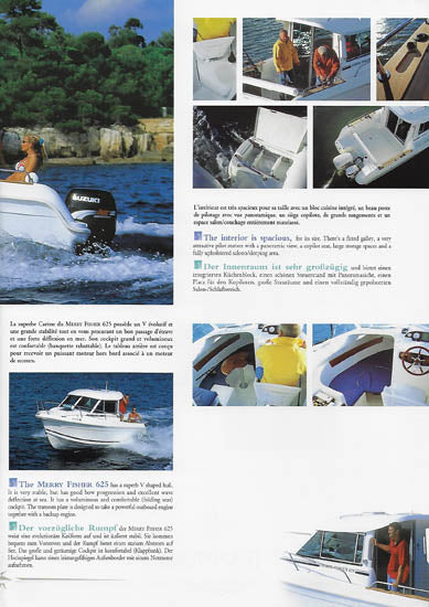 Jeanneau Merry Fisher 625 Brochure