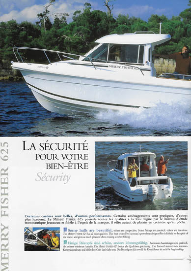 Jeanneau Merry Fisher 625 Brochure