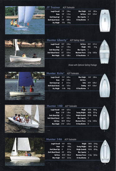 Hunter 2005 Full Line Brochure
