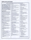 Beneteau 523 Specification Brochure