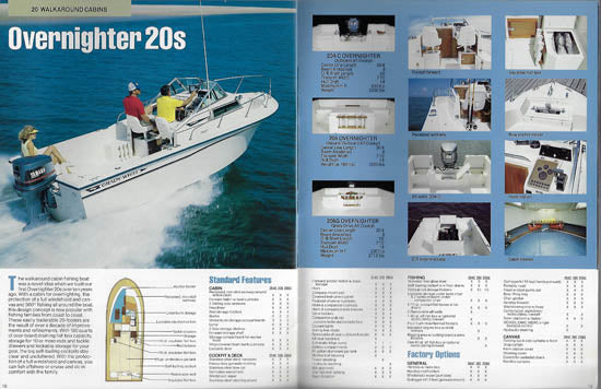 Grady White 1988 Brochure
