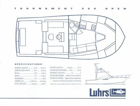 Luhrs 320 Open Brochure
