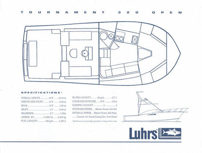 Luhrs 320 Open Brochure