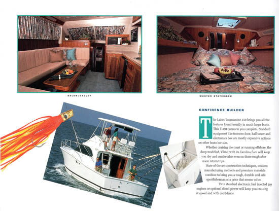 Luhrs 350 Tournament Convertible Brochure
