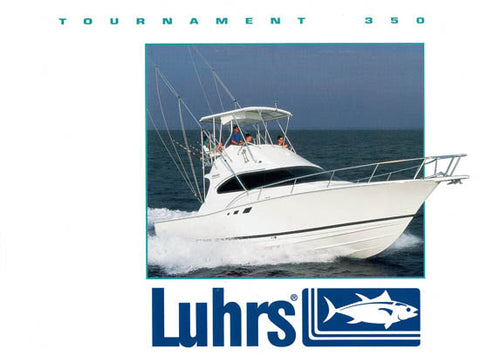 Luhrs 350 Tournament Convertible Brochure