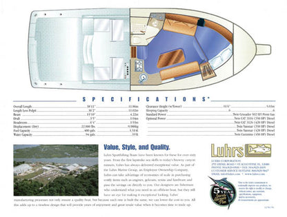 Luhrs 360 SX Open Brochure