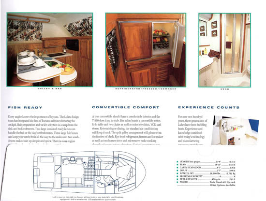 Luhrs 380 Tournament Convertible Brochure