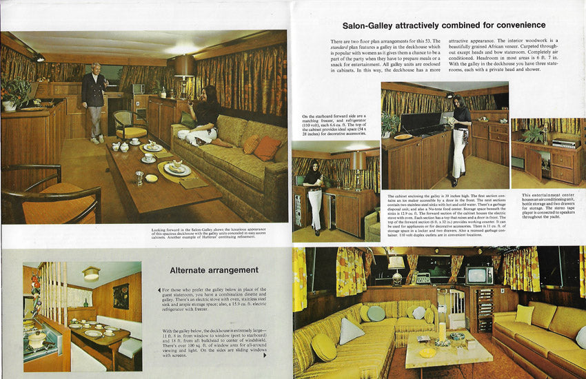Hatteras 53 Convertible Brochure