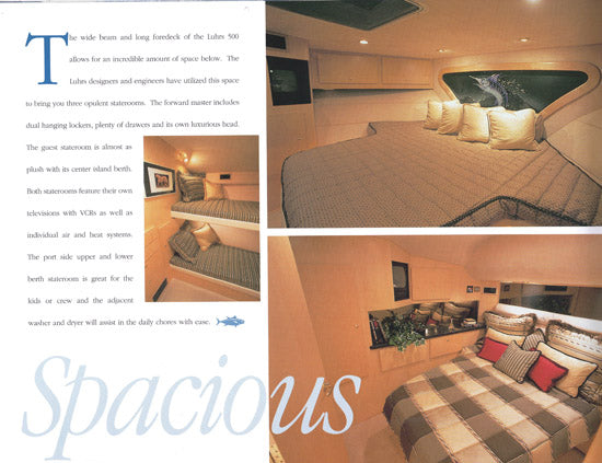 Luhrs 500 Convertible Brochure