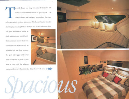 Luhrs 500 Convertible Brochure