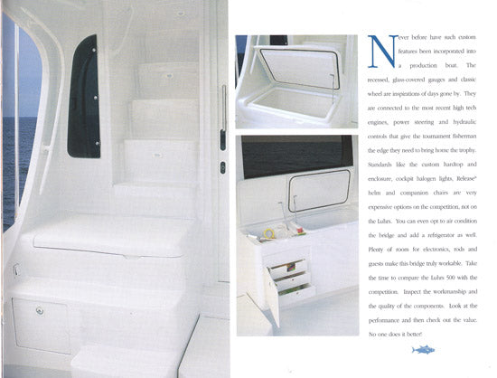 Luhrs 500 Convertible Brochure